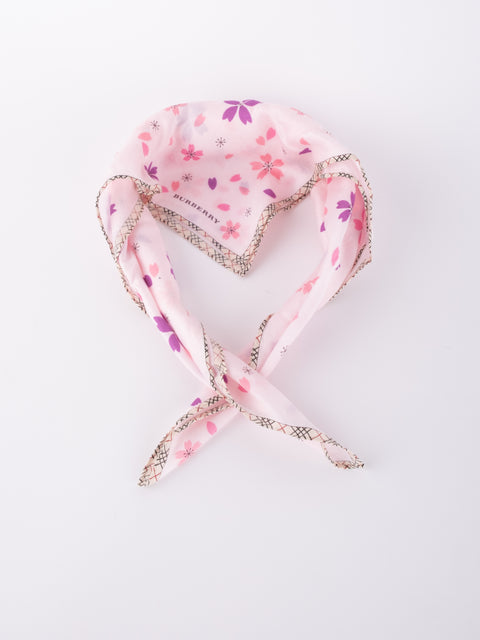 BURBERRY cotton scarf