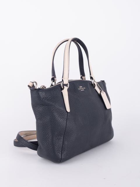 COACH Vintage Black Two-Way Handbag