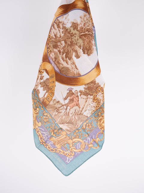 CELINE cotton scarf