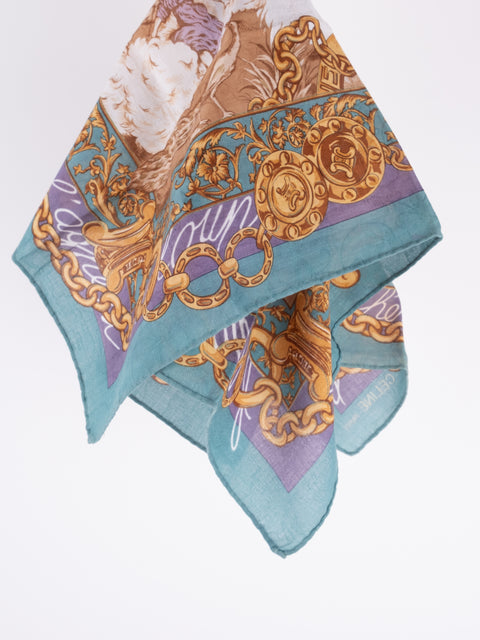 CELINE cotton scarf