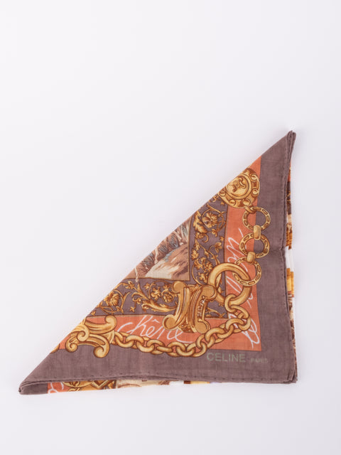 CELINE cotton scarf