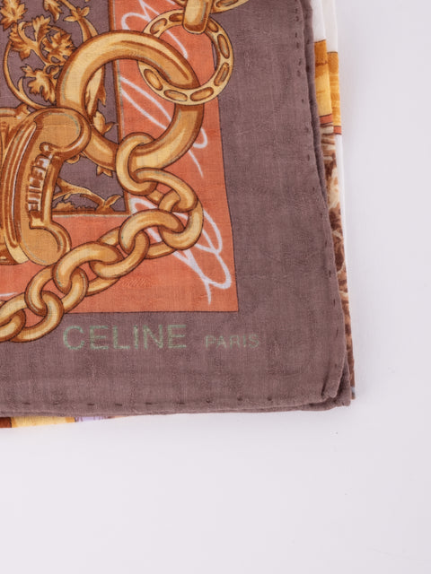 CELINE cotton scarf