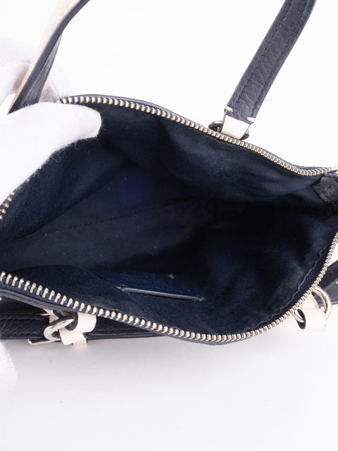COACH Vintage Black Two-Way Handbag
