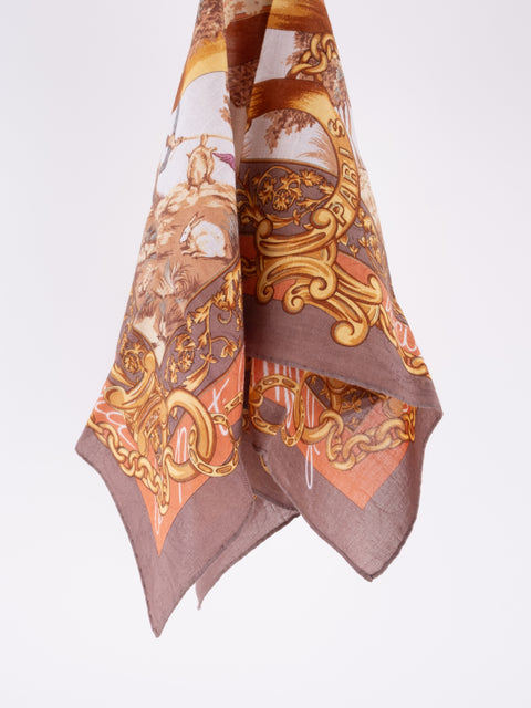 CELINE cotton scarf