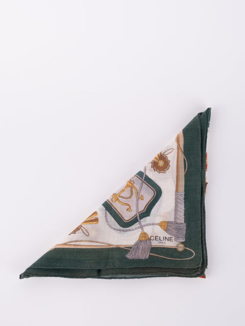 CELINE cotton scarf
