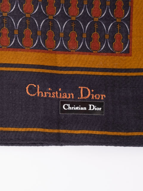 Dior cotton scarf