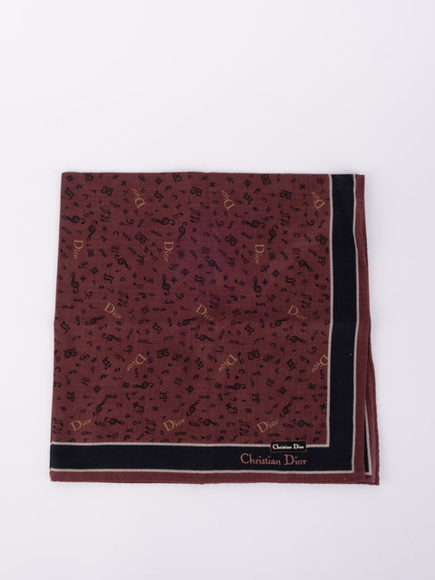 Dior cotton scarf