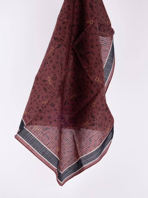 Dior cotton scarf