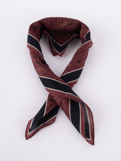 Dior cotton scarf