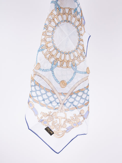 CELINE cotton scarf