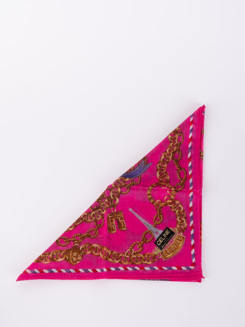 CELINE cotton scarf