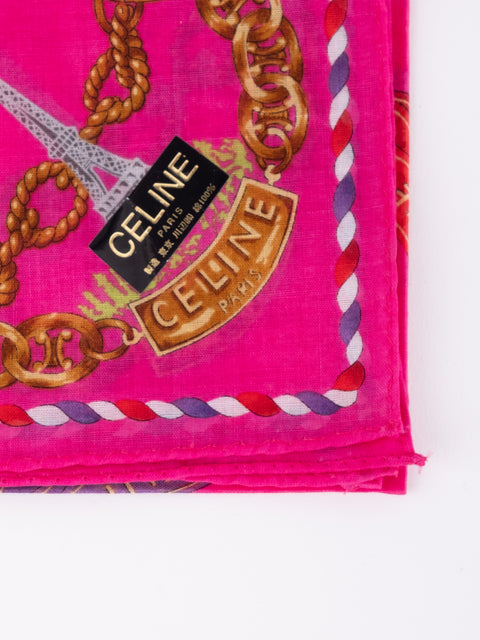 CELINE cotton scarf