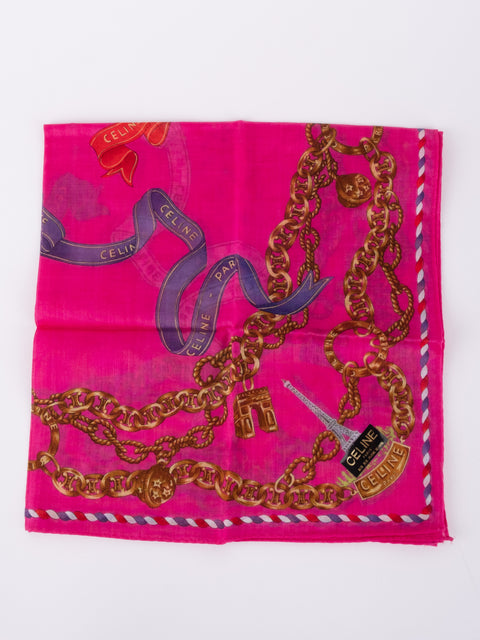 CELINE cotton scarf