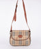 Burberry Check Flap Shoulder Bag