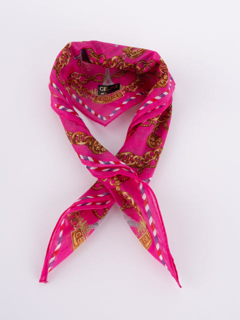 CELINE cotton scarf