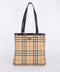 Burberry Check Tote Bag