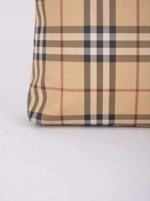 Burberry Check Tote Bag