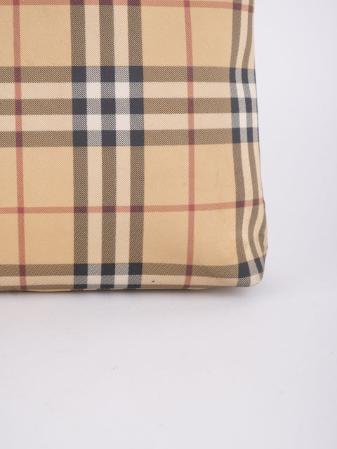 Burberry Check Tote Bag