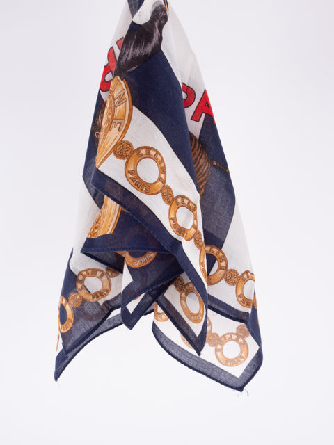 CELINE cotton scarf