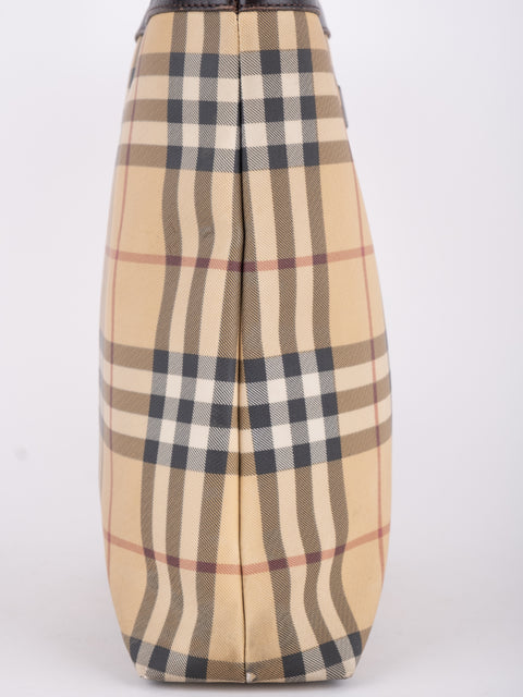 Burberry Check Tote Bag