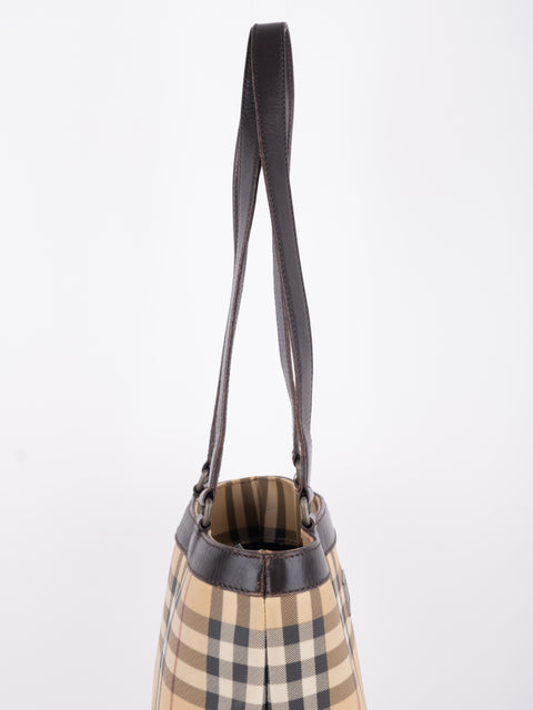 Burberry Check Tote Bag