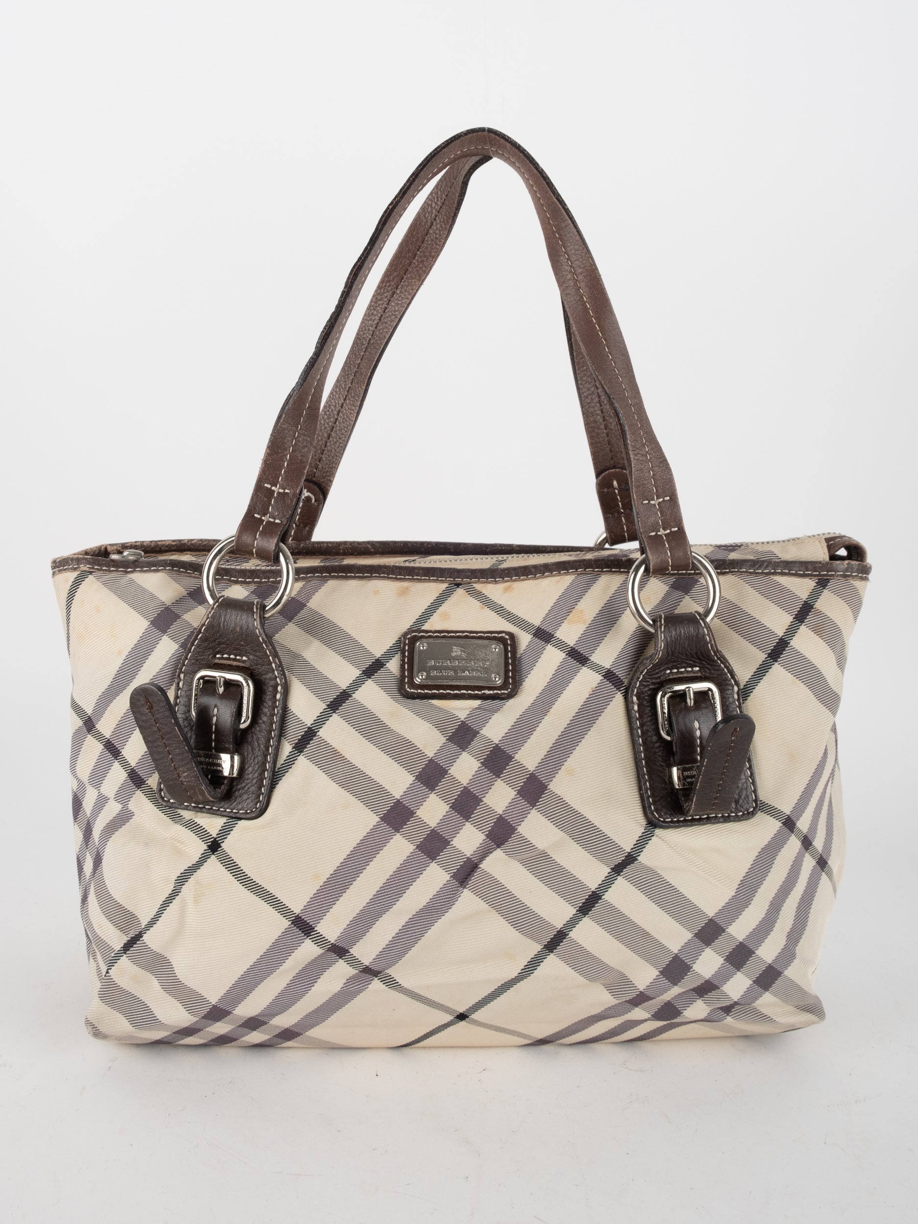 BURBERRY Check Shoulder Bag