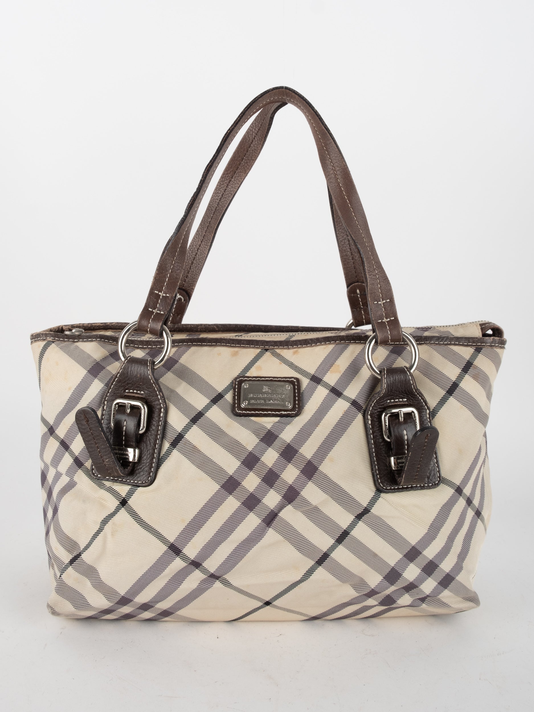 BURBERRY Check Shoulder Bag
