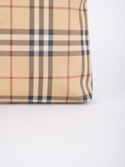 Burberry Check Tote Bag