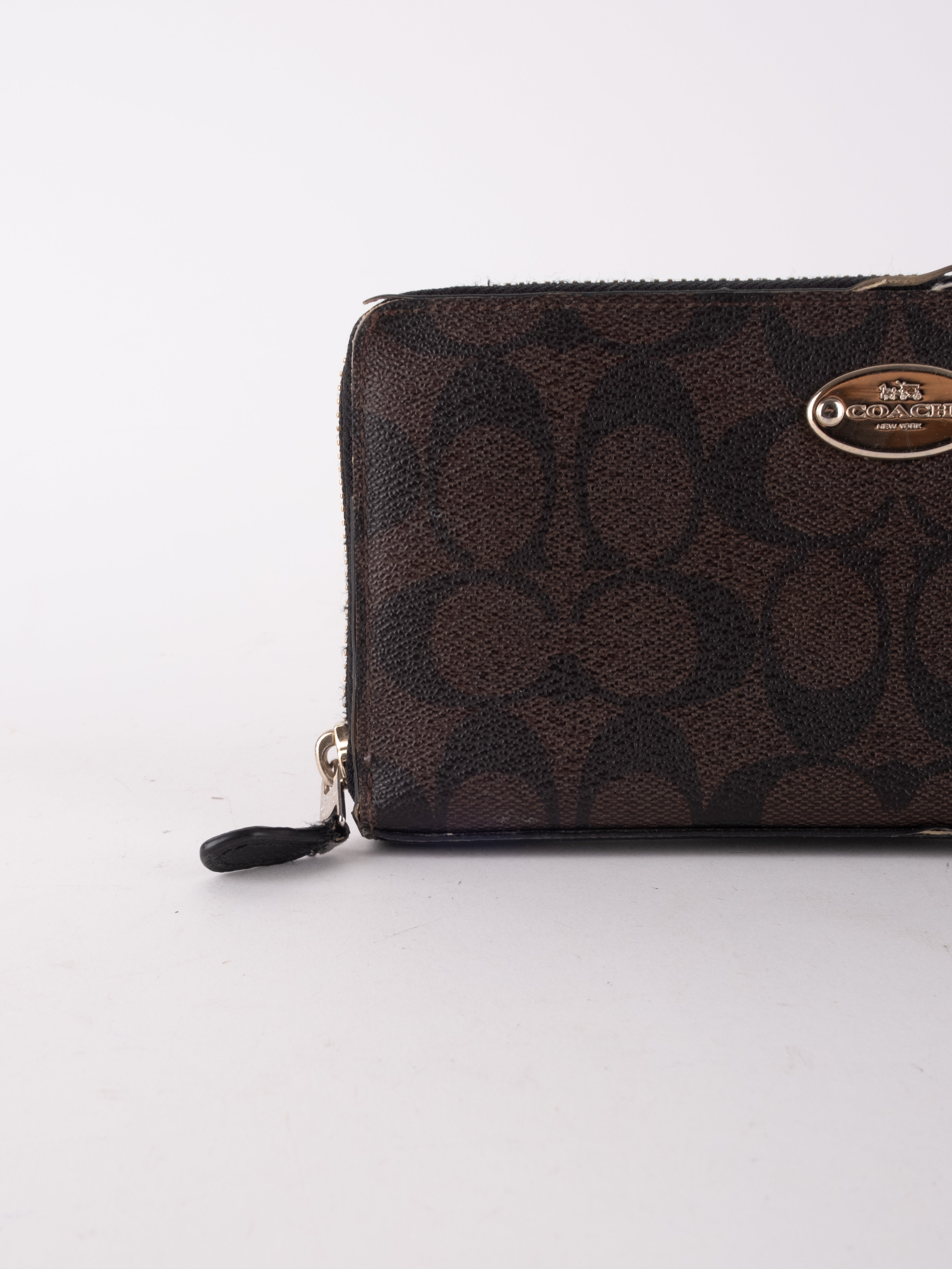 Coach Zip Around Wallet