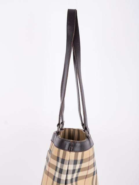 Burberry Check Tote Bag