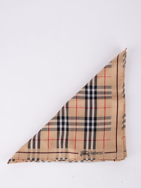Burberry Vintage Cotton Scarf
