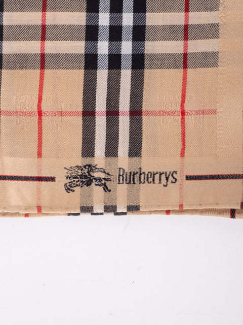 Burberry Vintage Cotton Scarf