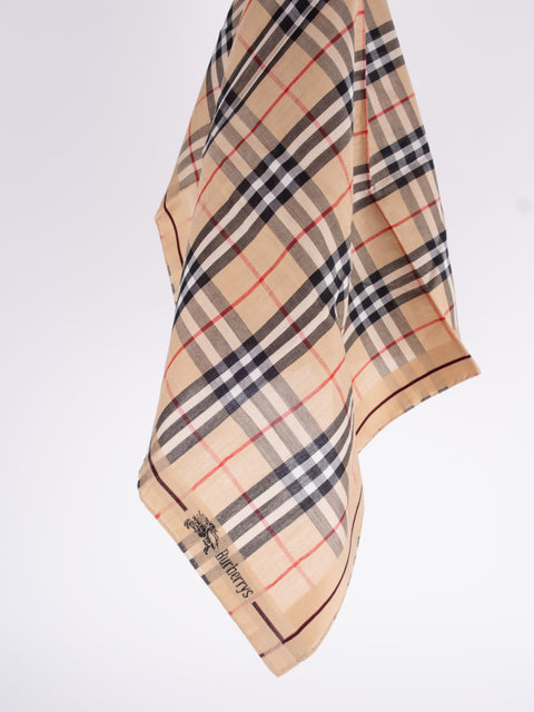 Burberry Vintage Cotton Scarf