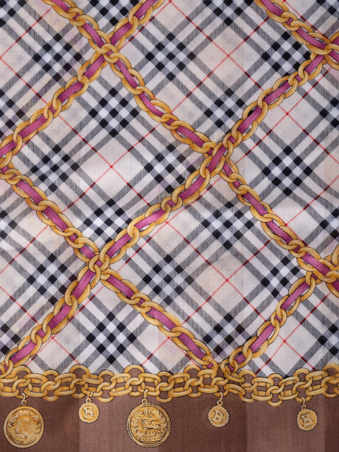 Burberry Vintage Cotton Scarf