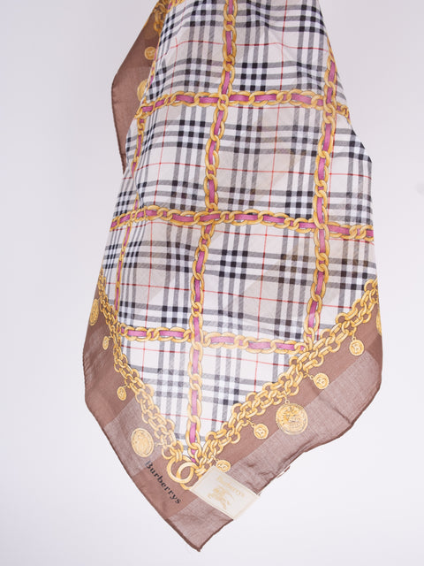 Burberry Vintage Cotton Scarf