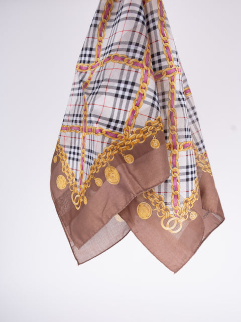Burberry Vintage Cotton Scarf