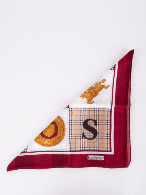 Burberry Vintage Cotton Scarf