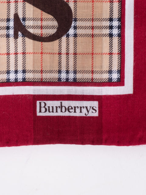 Burberry Vintage Cotton Scarf