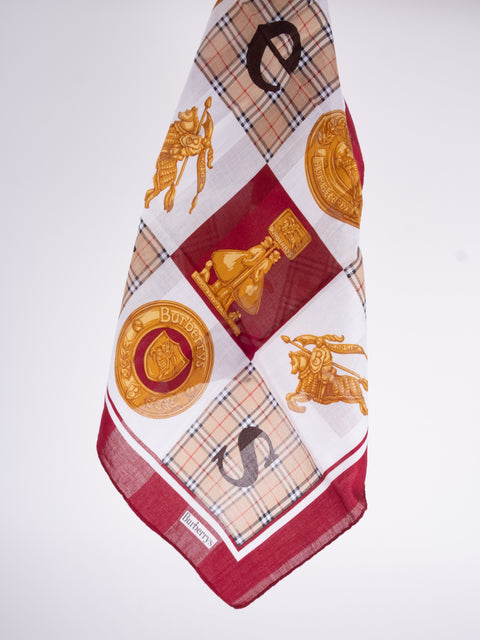 Burberry Vintage Cotton Scarf