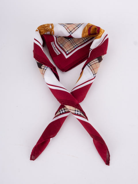 Burberry Vintage Cotton Scarf