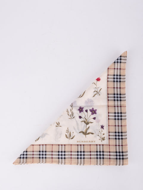 Burberry Vintage Cotton Scarf