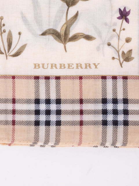 Burberry Vintage Cotton Scarf