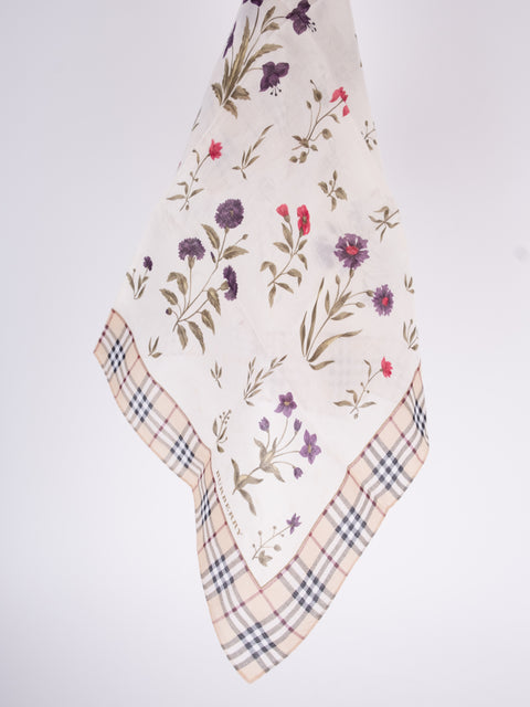 Burberry Vintage Cotton Scarf