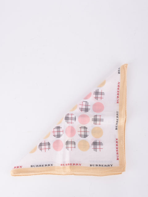 Burberry Vintage Cotton Scarf
