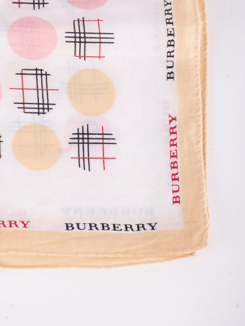 Burberry Vintage Cotton Scarf