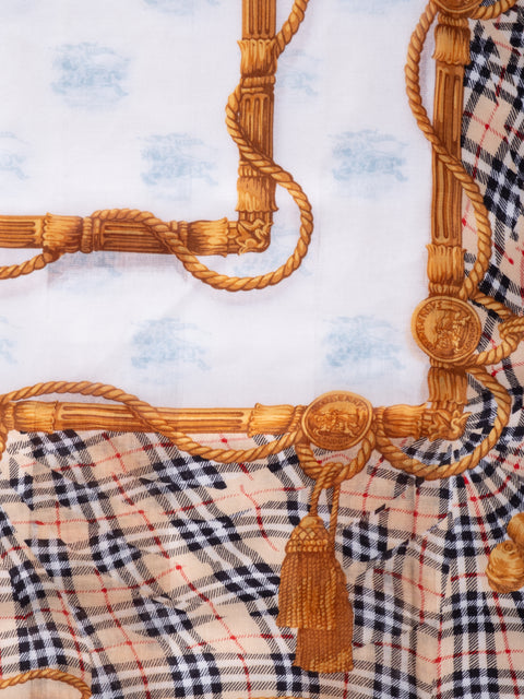 Burberry Vintage Cotton Scarf