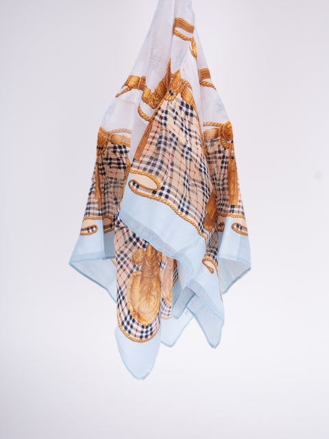 Burberry Vintage Cotton Scarf