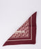 Dior Vintage Red Trotter Cotton Scarf נדיר להשגה