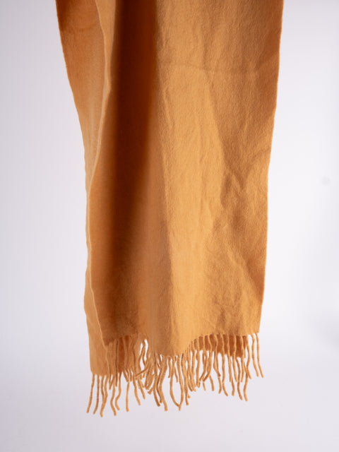 Elegance Paris Vintage Mustard Yellow Scarf