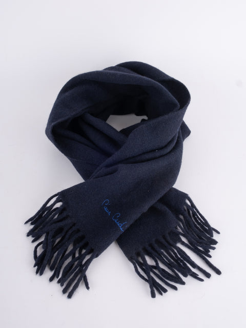 Paul Smith Vintage Navy Cashmere Scarf